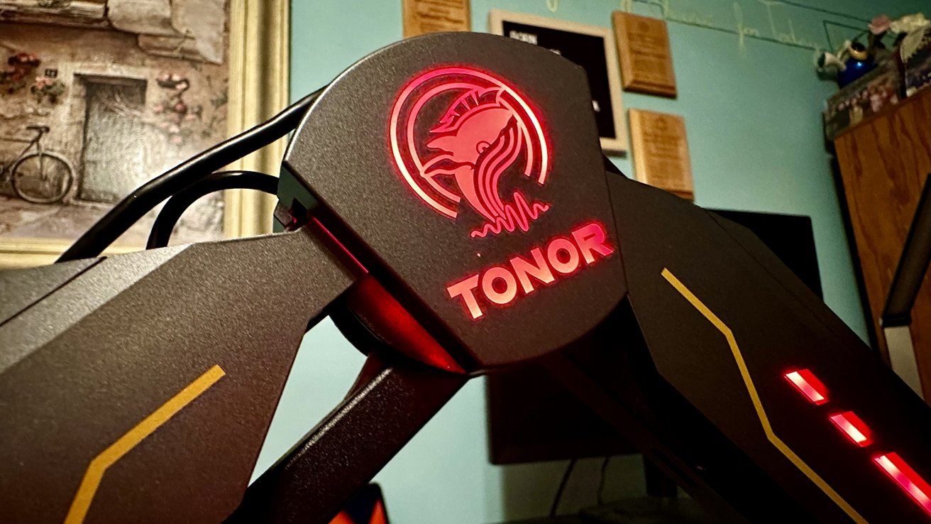 Tonor T90 RGB Boom Arm touch control