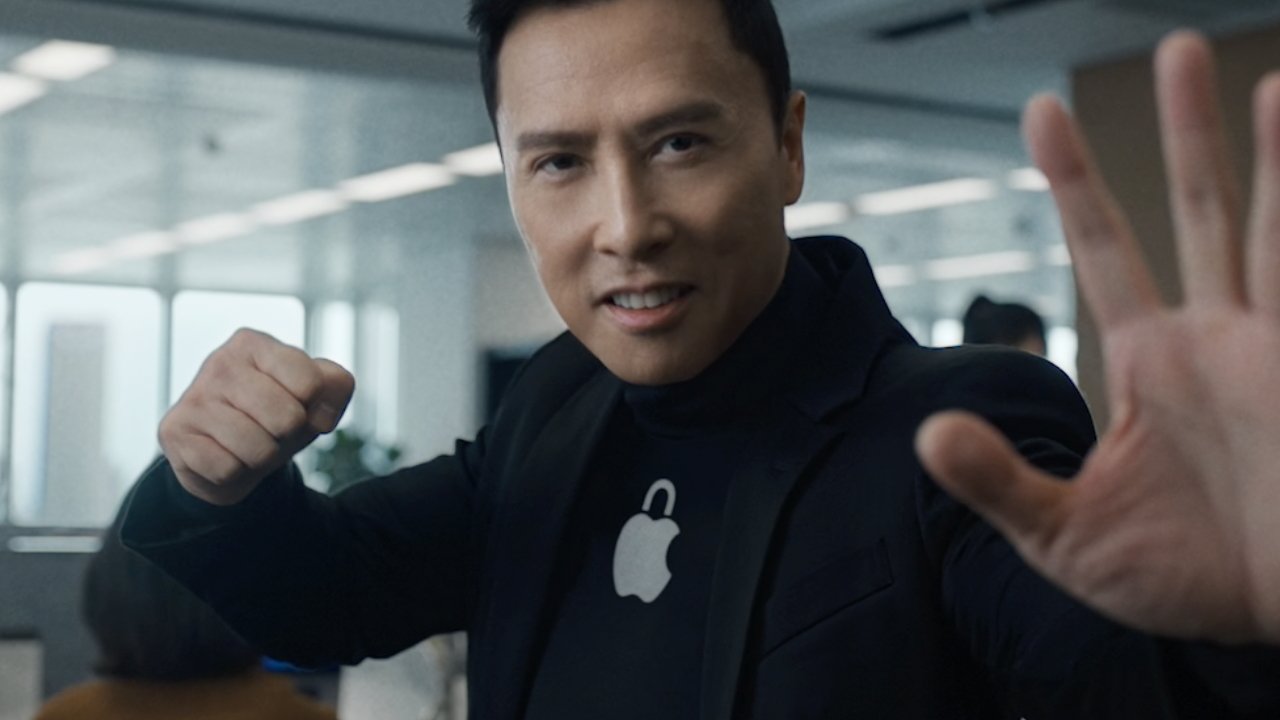 Donnie Yen Ji-dan stars in the ad