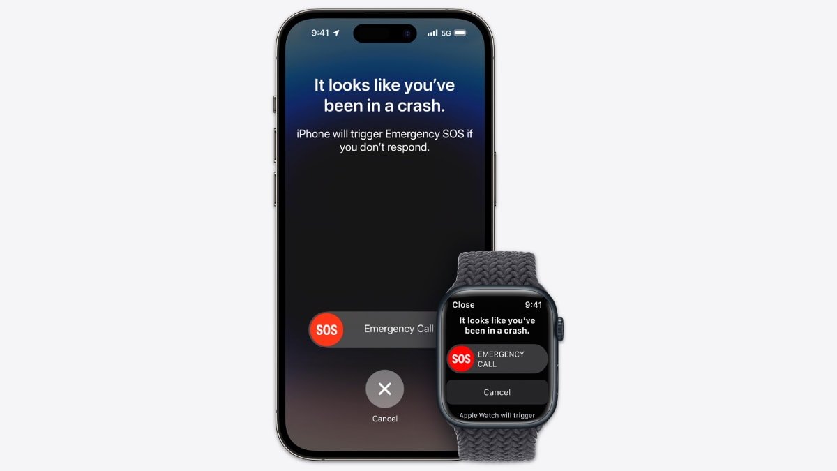 photo of Crash Detection feature & Apple Watch alert police to fatal car crash image