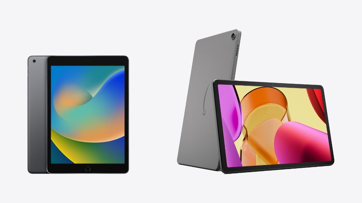 iPad 9 versus Amazon Fire Max 11 -- specs, cost and performance