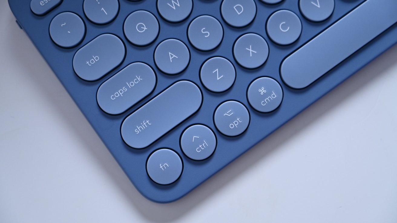 Mac-specific keys on the K380 keyboard