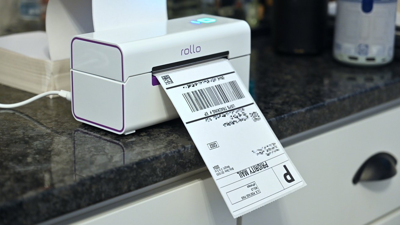 photo of Rollo wireless printer review: A thermal, AirPrint-enabled printer for label creation image