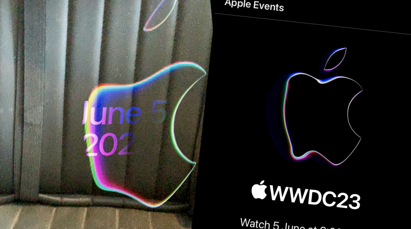 Apple Events for WWDC 2023 and the AR Easter egg