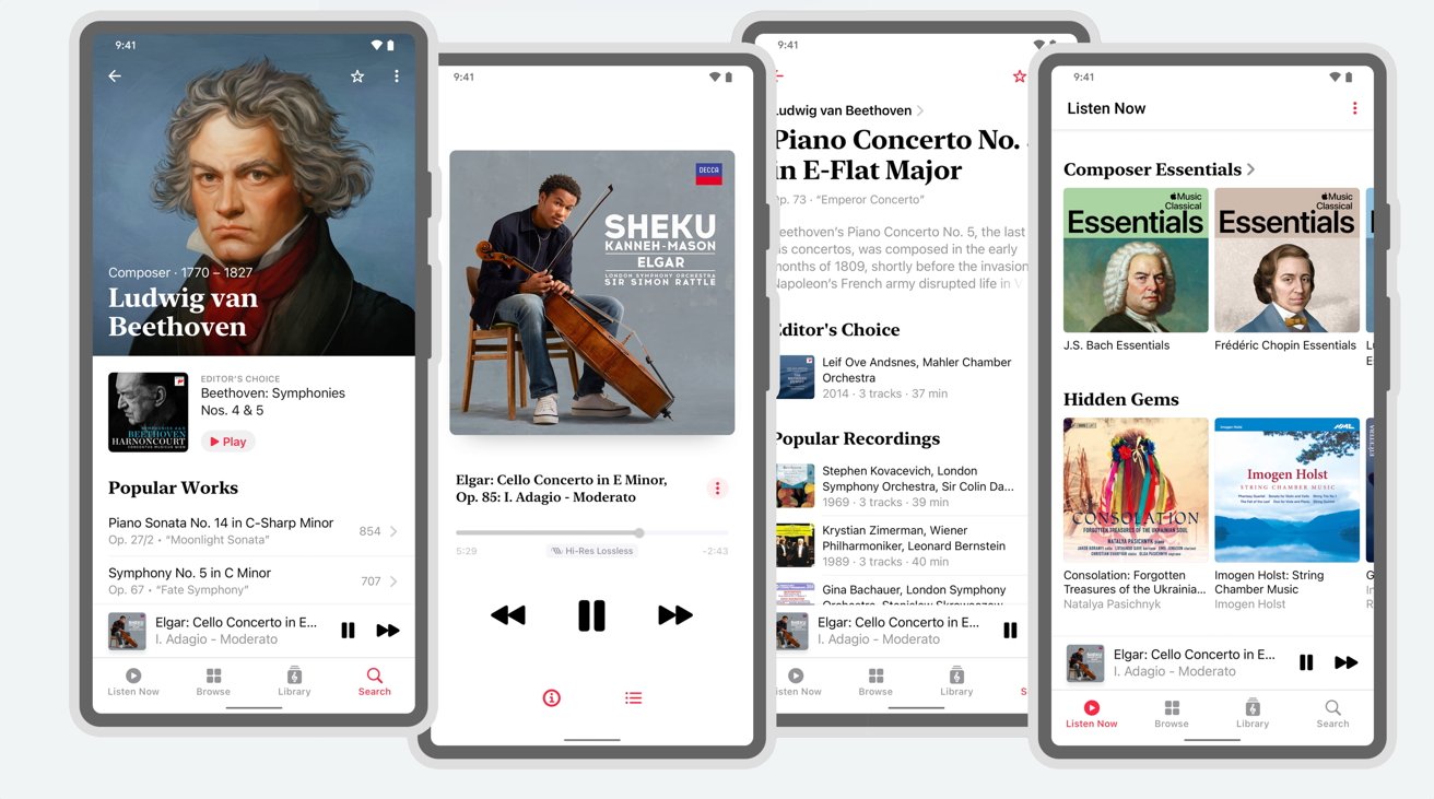 Apple Music Classical on Android