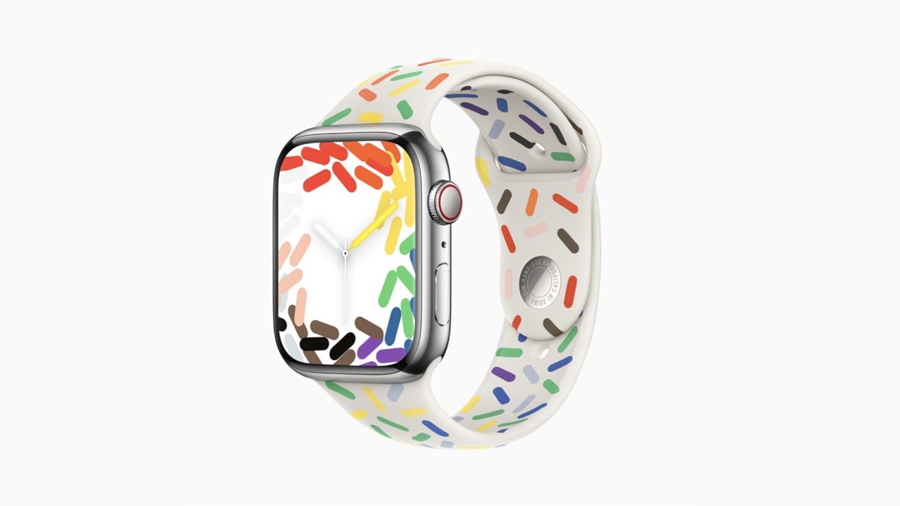 2023 Apple Watch Pride watch face and band