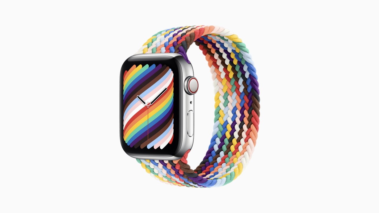 Apple Watch 2021 Pride watch face and band