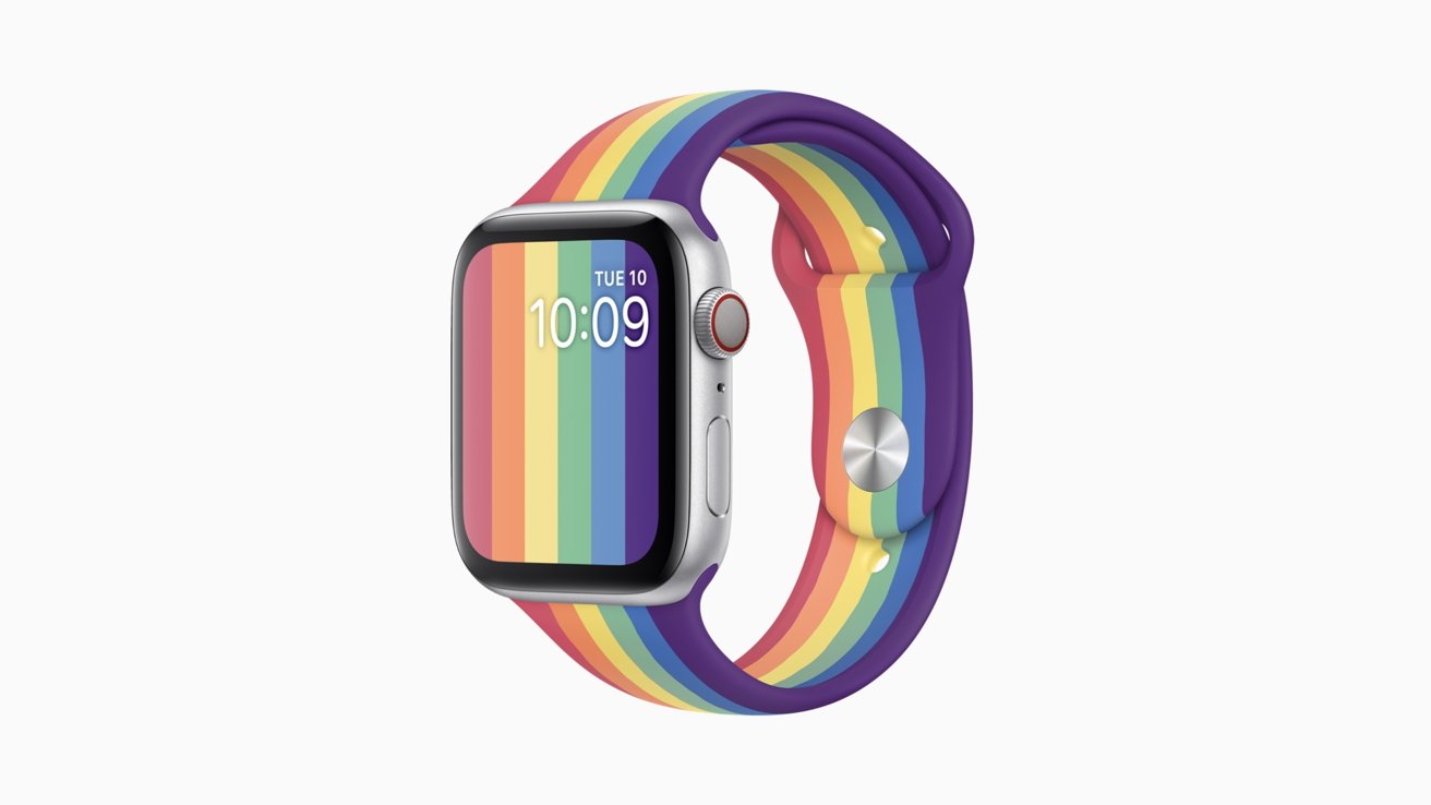 Apple Watch Pride 2020 watch face and band