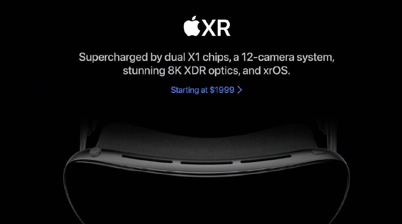 Apple best sale xr headset