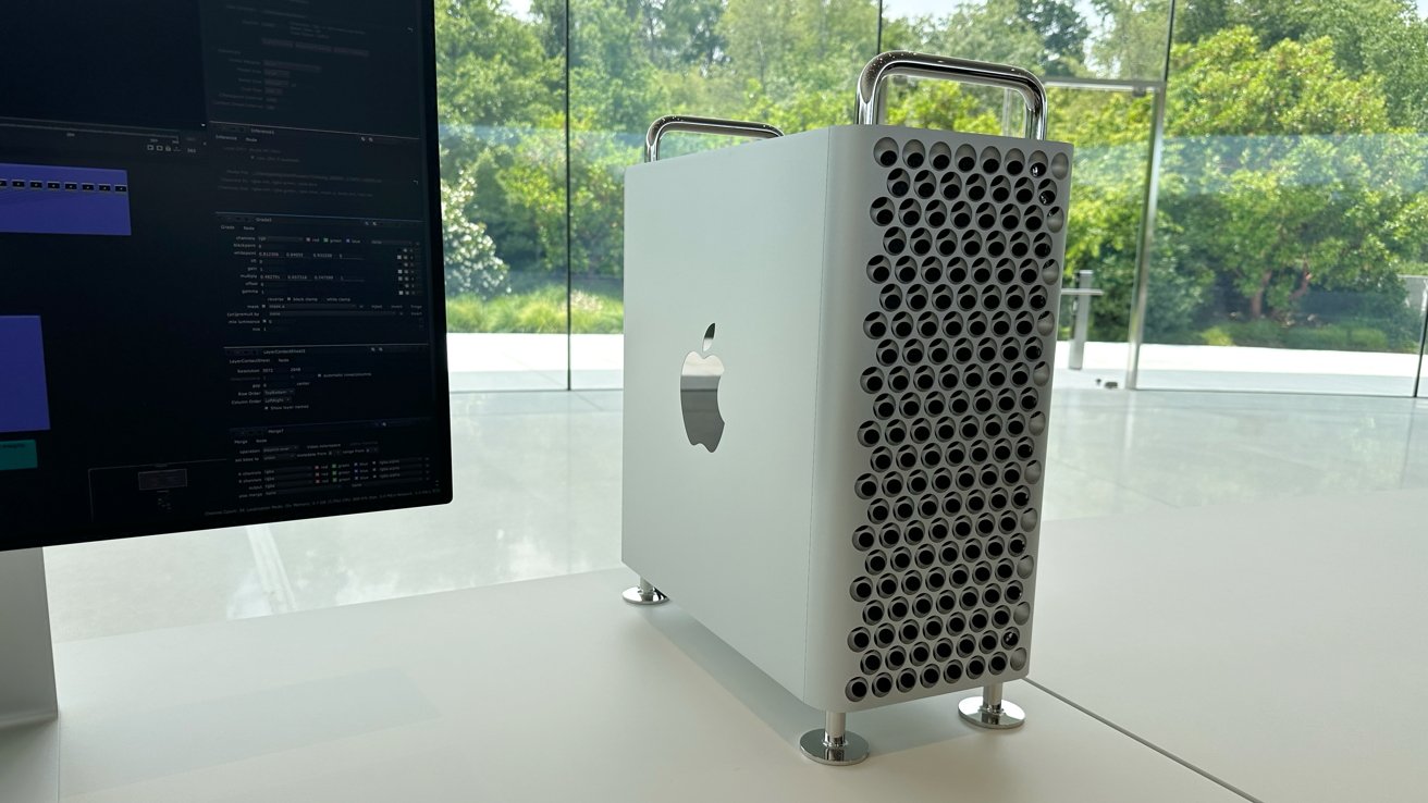 Apple's new Mac Pro makes for a terrible cheese grater, too