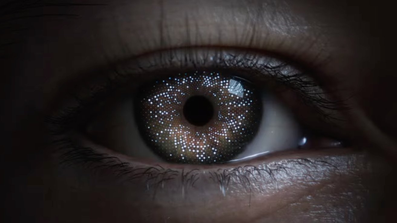 Apple Vision Pro uses iris scanning for authentication