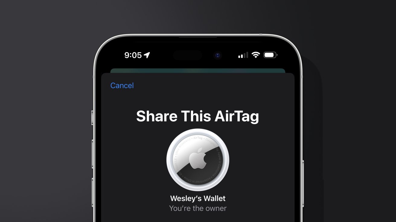 Users can finally share AirTags with others