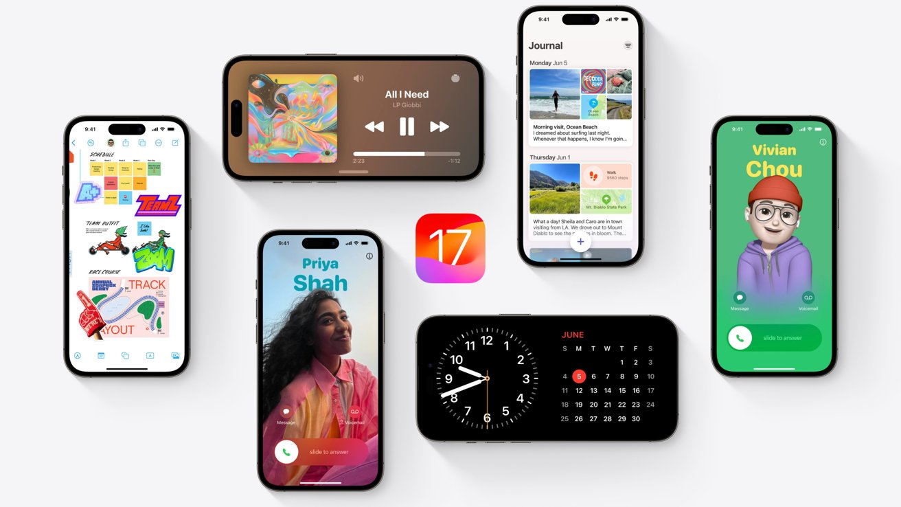 iOS 17 has a lot of new features