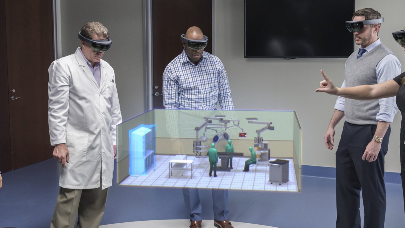 Remember this HoloLens promo shot? Microsoft would rather you forget it.