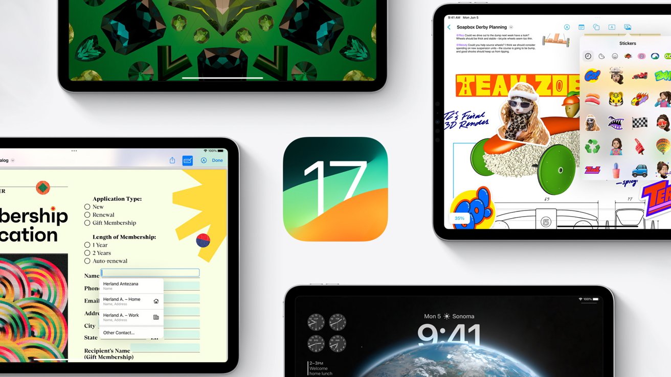 iPadOS 17 feature roundup: Interactive widgets, USB webcam support, Health app, more