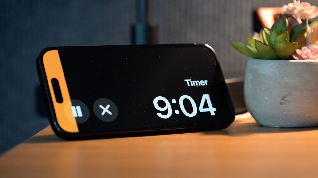 Timer running as a Live Activity in StandBy