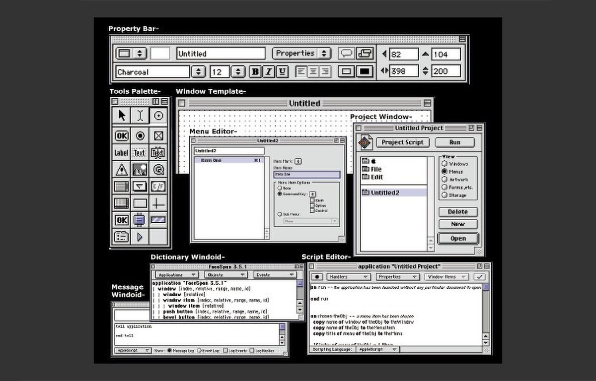 Facepsan development environment on Mac OS 9.