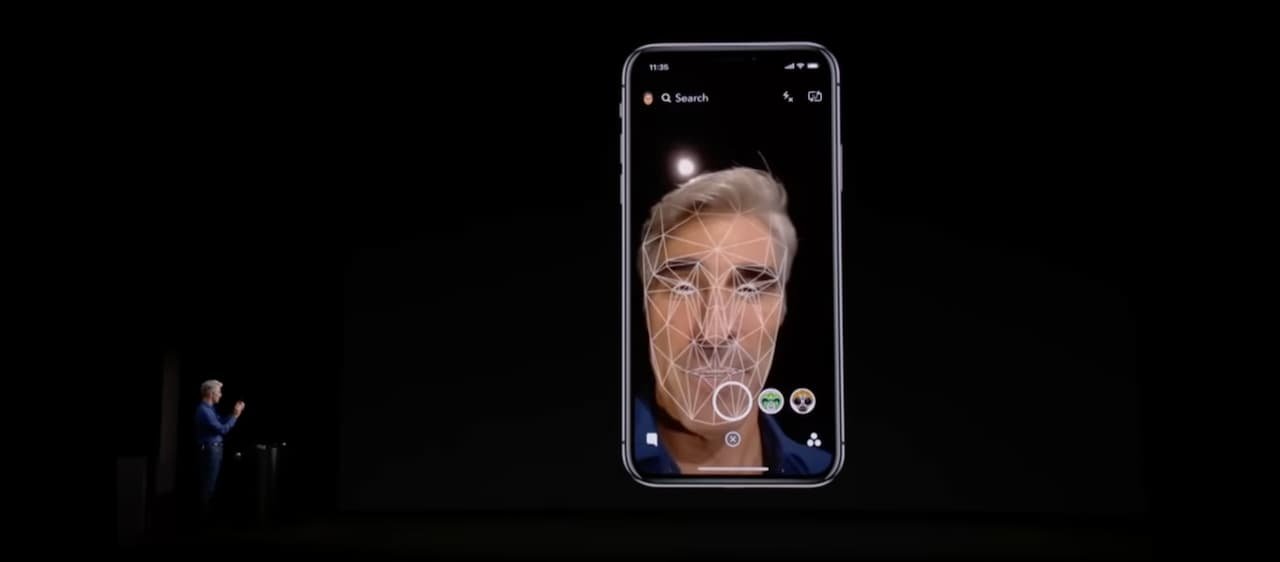 Craig Federighi tests TrueDepth Camera in iPhone X