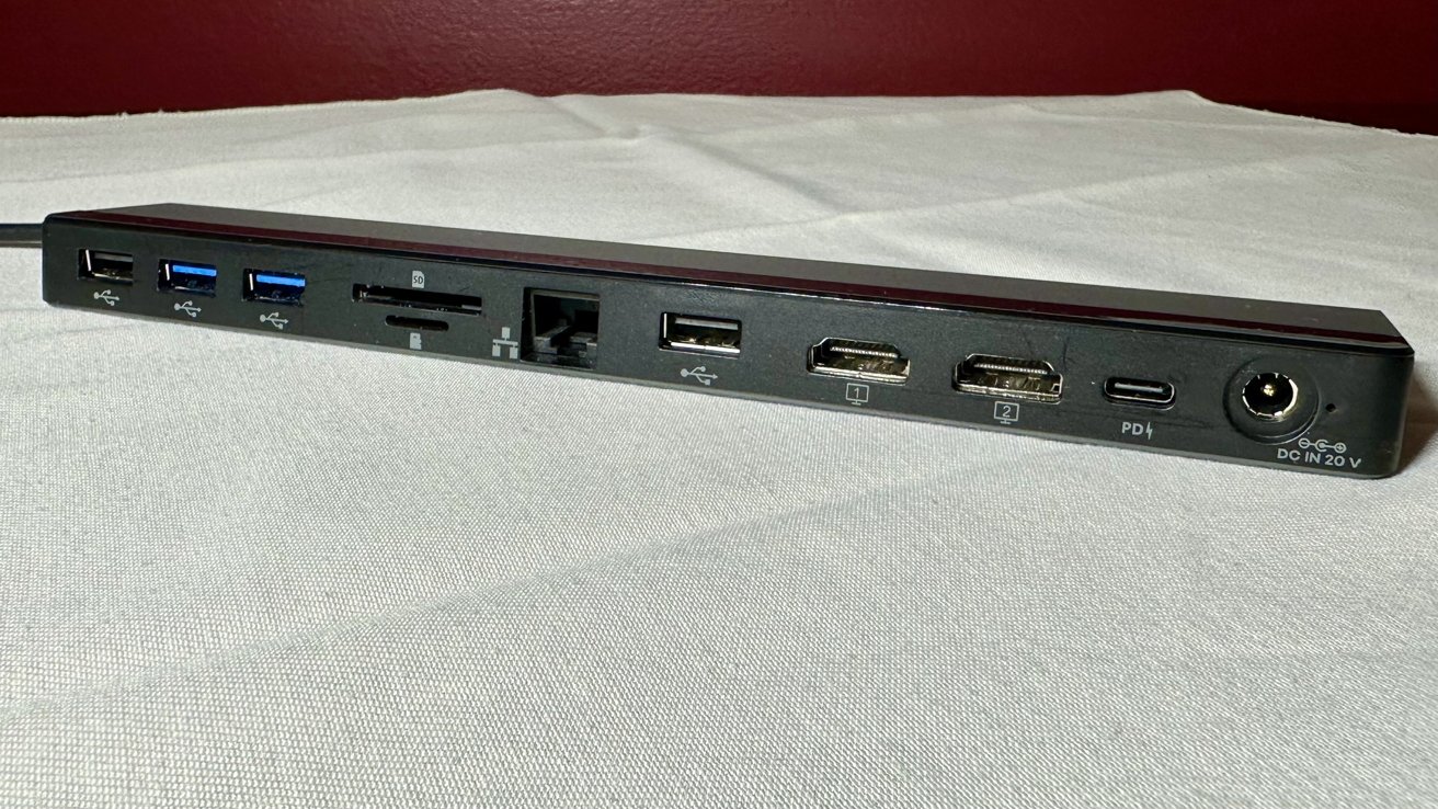 Vava 12-in-1 USB-C Docking Station ports