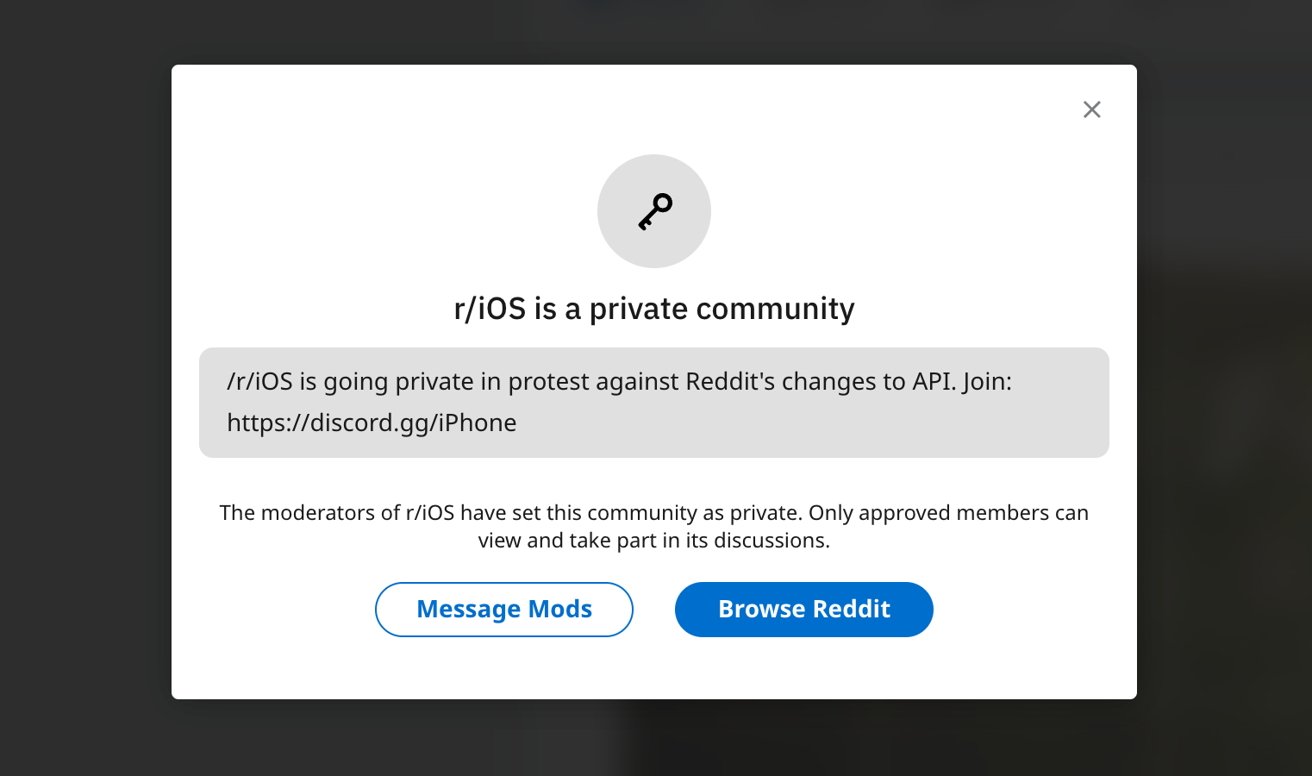 Reddit communities go dark in protest over new policy on 3rd-party