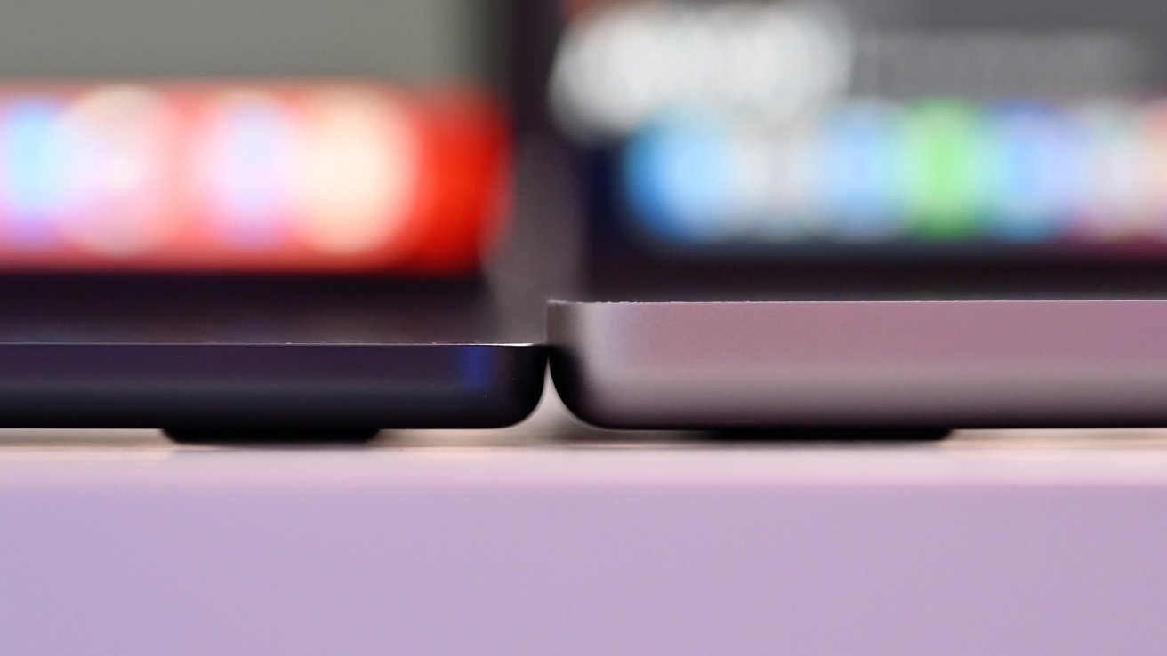 Thinness is a priority for the MacBook Air 15-inch
