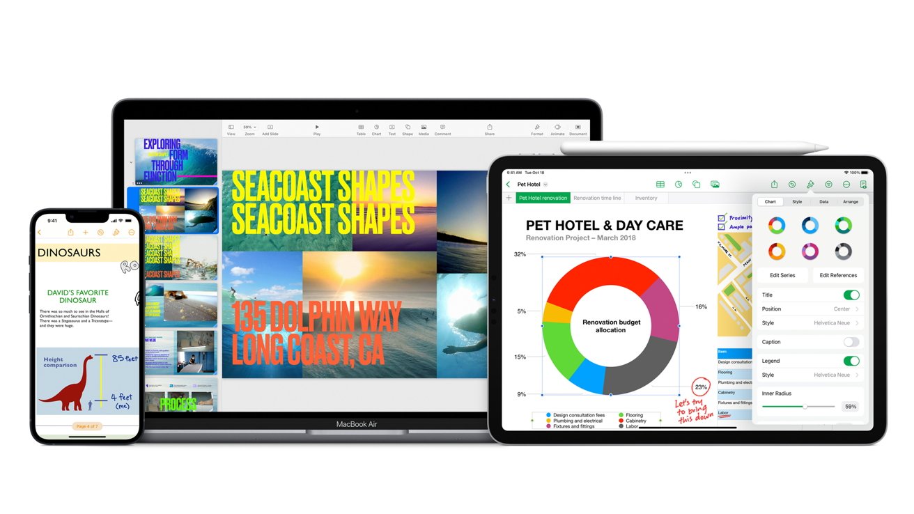 Apple rolls out minor updates to iWork apps