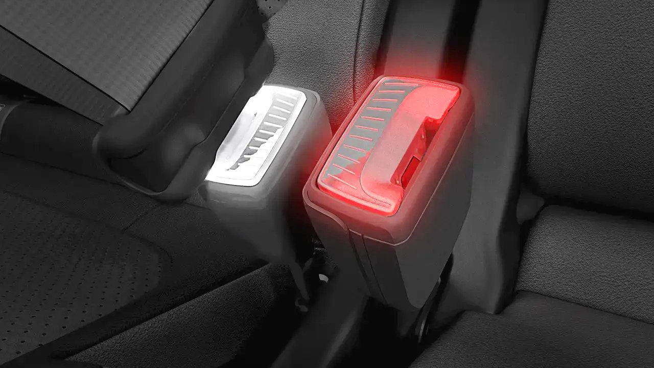 Skoda already has seatbelt buttons that light up, but Apple wants to do more