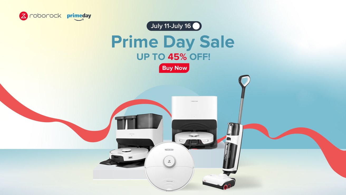 今年の Amazon Prime Day では、家全体をきれいに保つ Roborock 製品を最大 45% オフでお楽しみいただけます