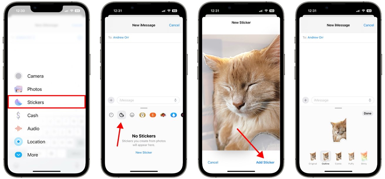 How to Turn Photos Into iMessage Stickers With iOS 17