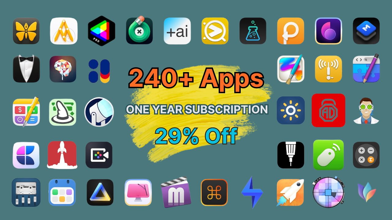Setapp Mac app deal on 1 year subscription