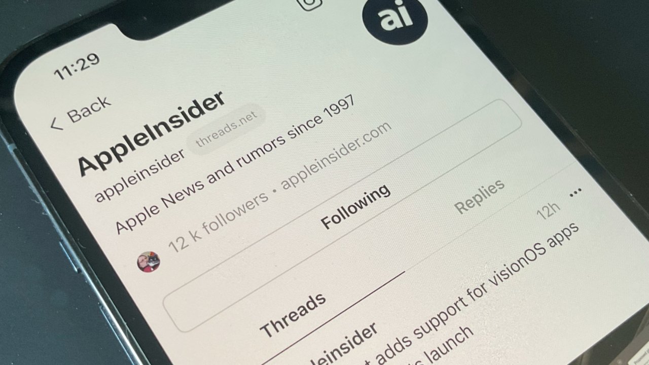 AppleInsider on Threads