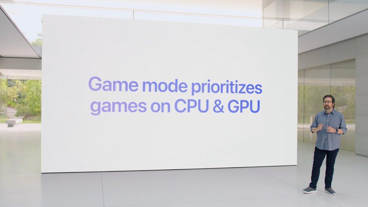 Apple's Jeremy Sandmel, Senior Director, GPU Software, at WWDC 2023