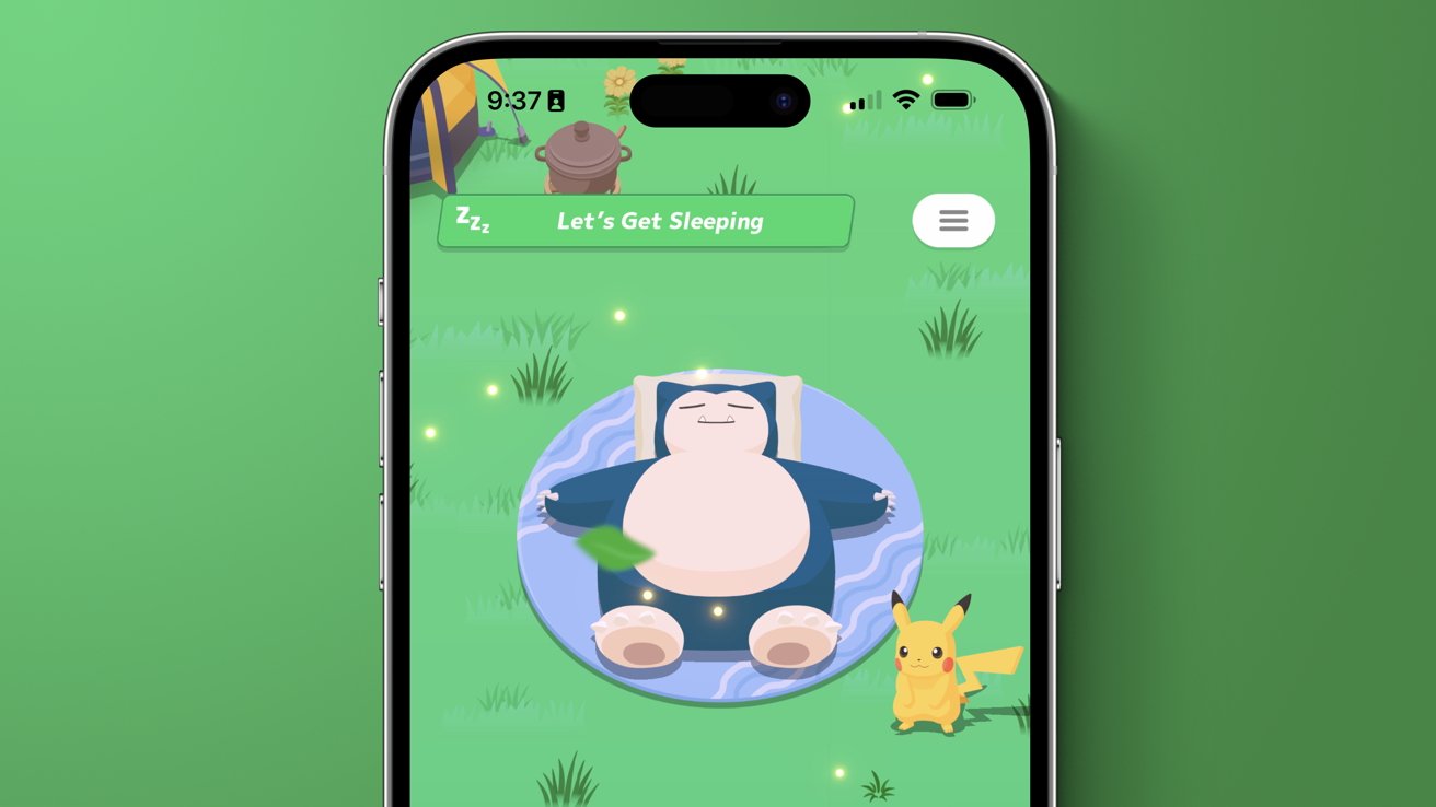 Pokemon Sleep Is A New Mobile Game That Tracks Your Sleep