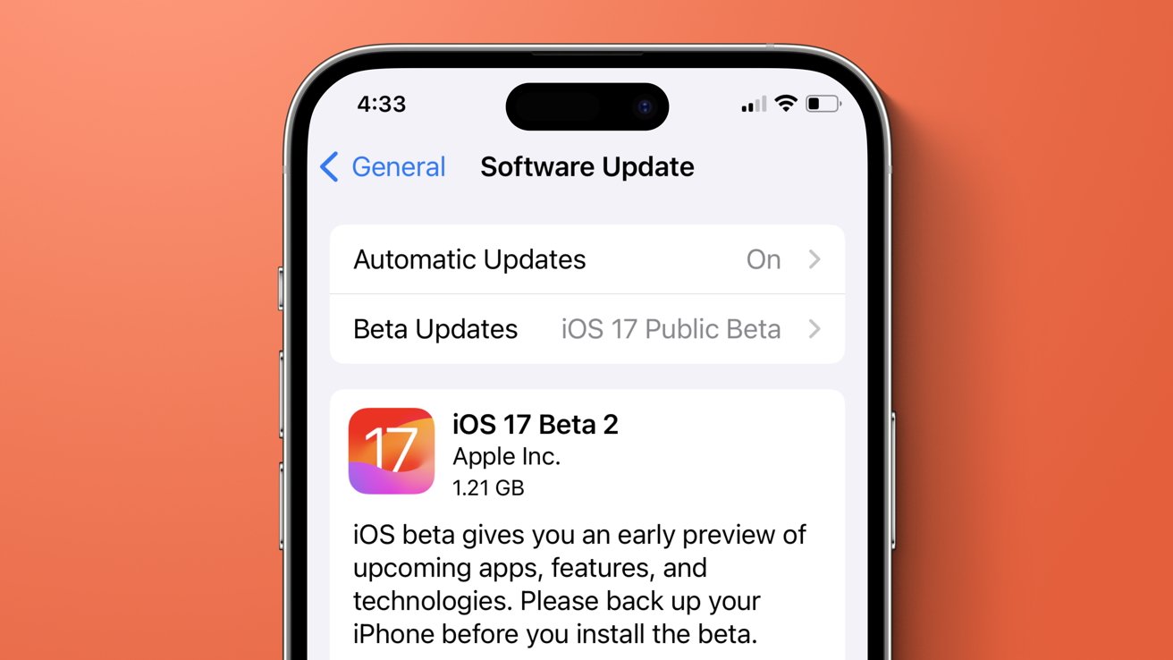 iOS 17 beta 2 now available
