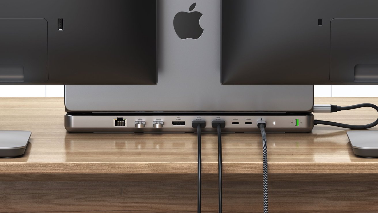 Satechi introduces a 9-port Dual Dock Stand for MacBooks