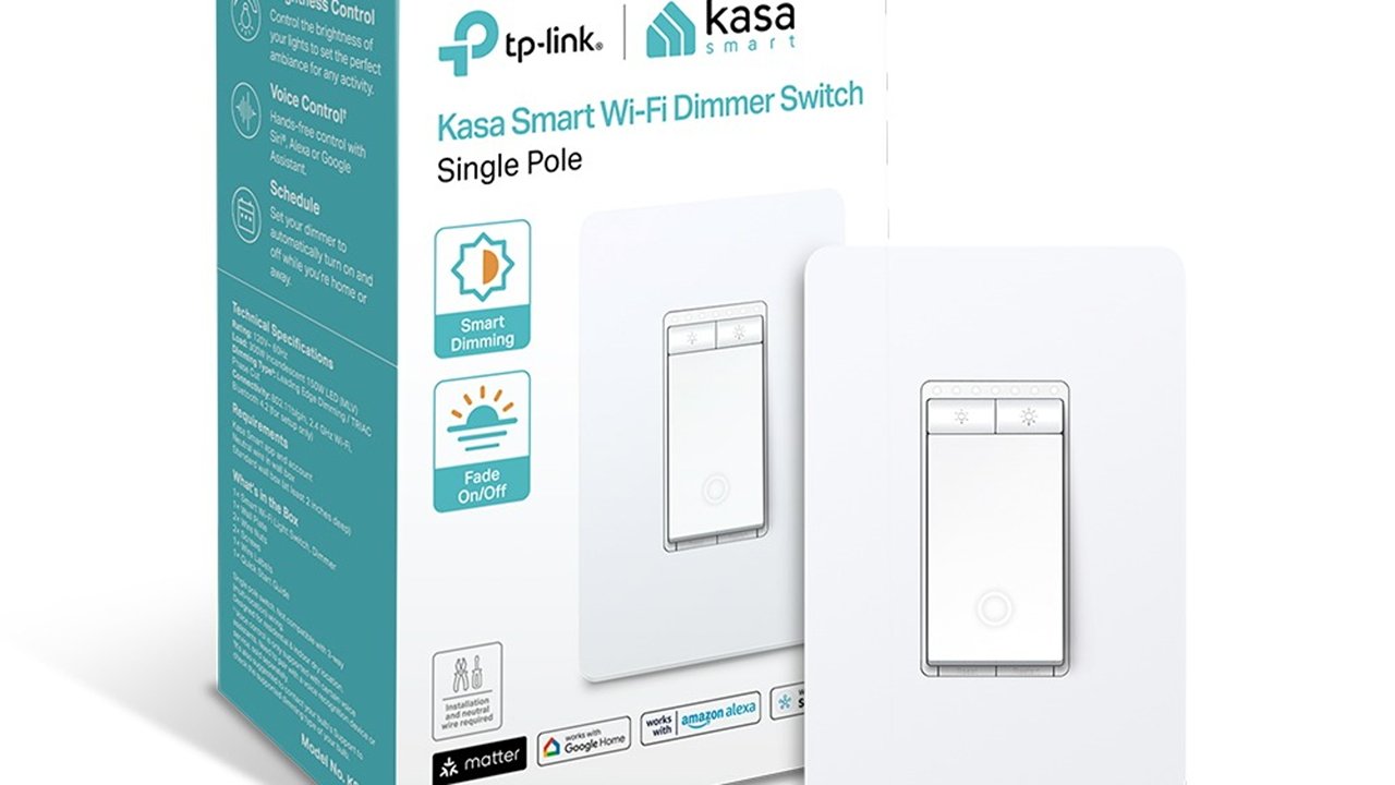 Kasa Smart KS225 Wi-Fi Dimmer Switch