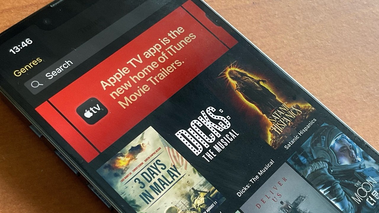 Apple's iTunes Movie Trailers app still exists