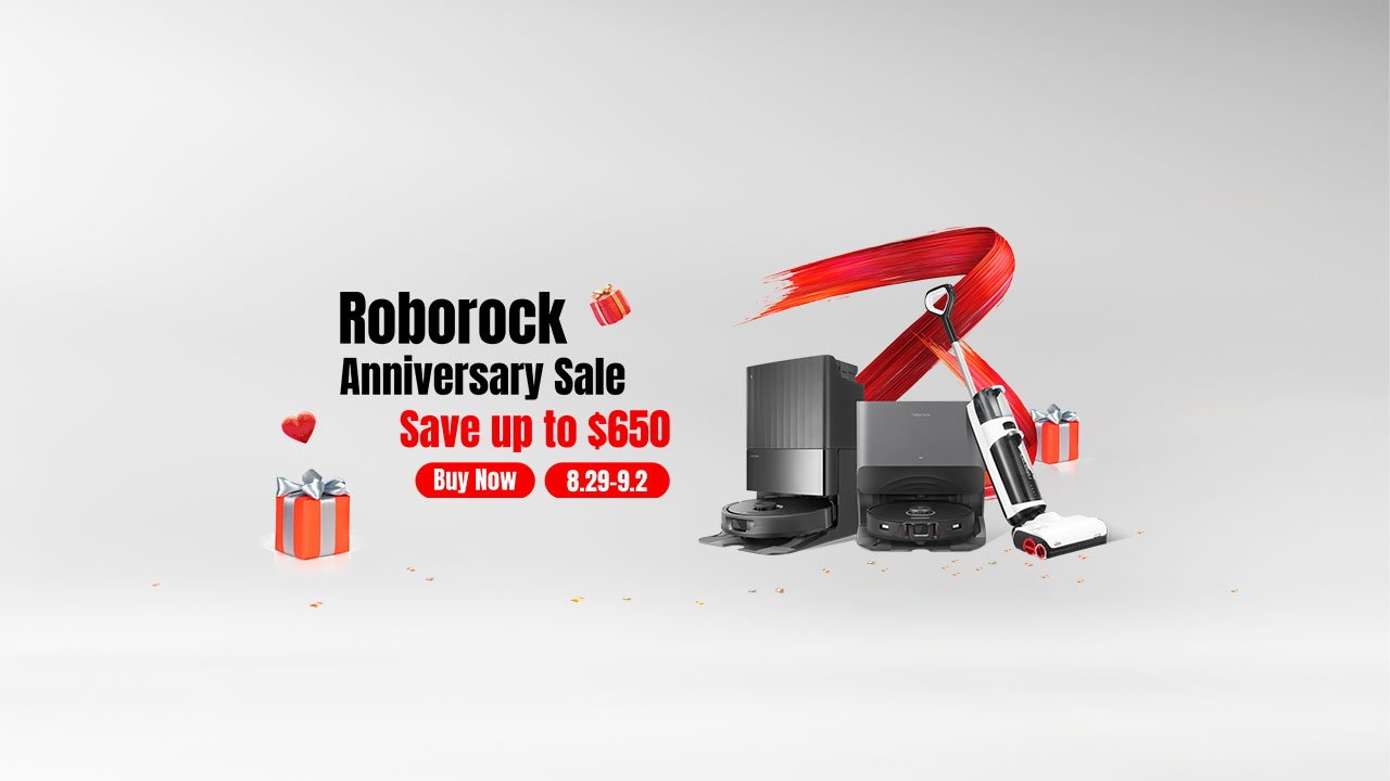 Get up to $650 off Roborock robot vacuum and mop solutions with Anniversary Sale discounts
