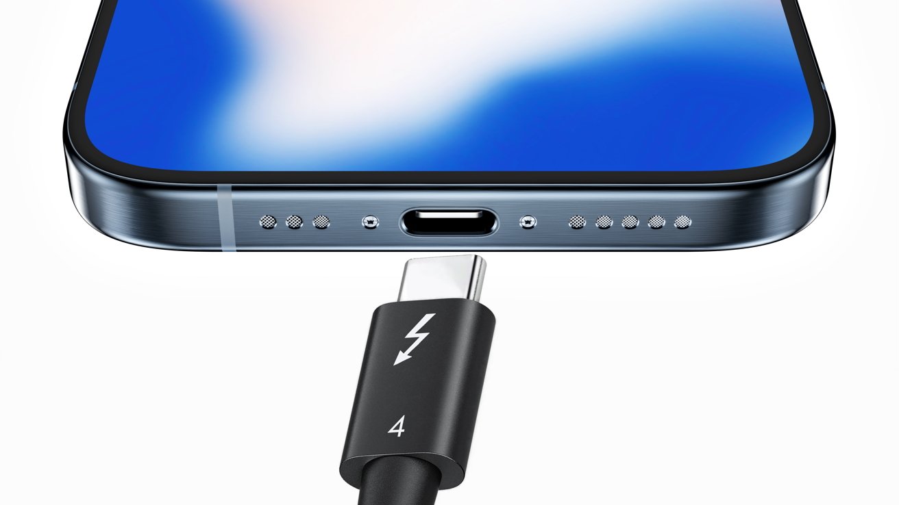 iPhone 15 Pro could have a Thunderbolt port