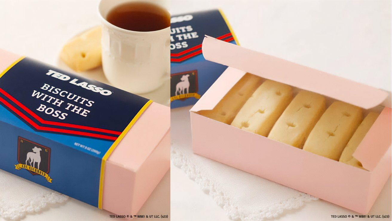 photo of New 'Ted Lasso' shortbread cookies let fans experience biscuits with the boss image