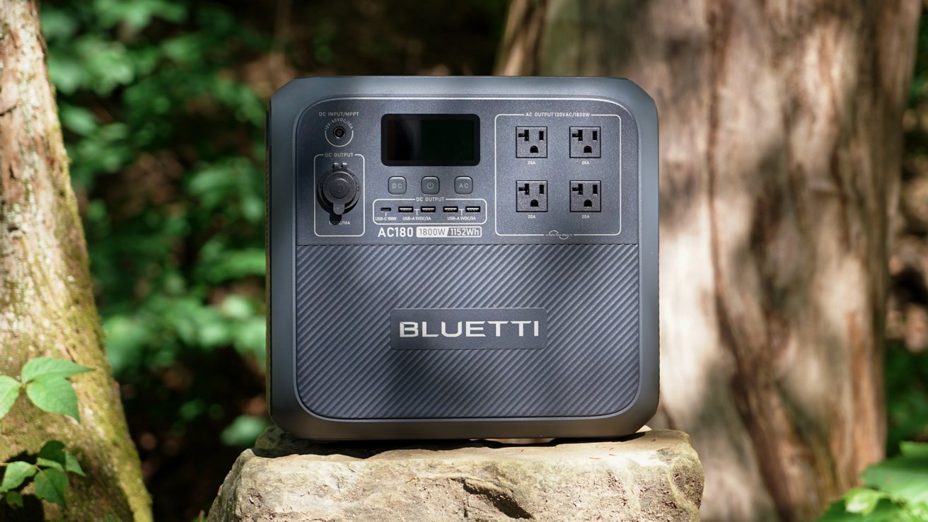 BLUETTI AC180  1800W portable power to give you more power options 