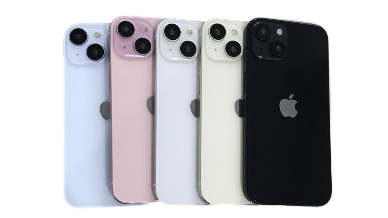 This may be the best look yet at the iPhone 15 color assortment