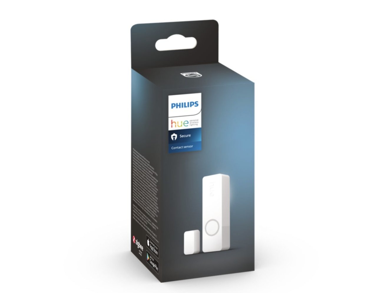 The new contact sensor in Hue's familiar packaging design