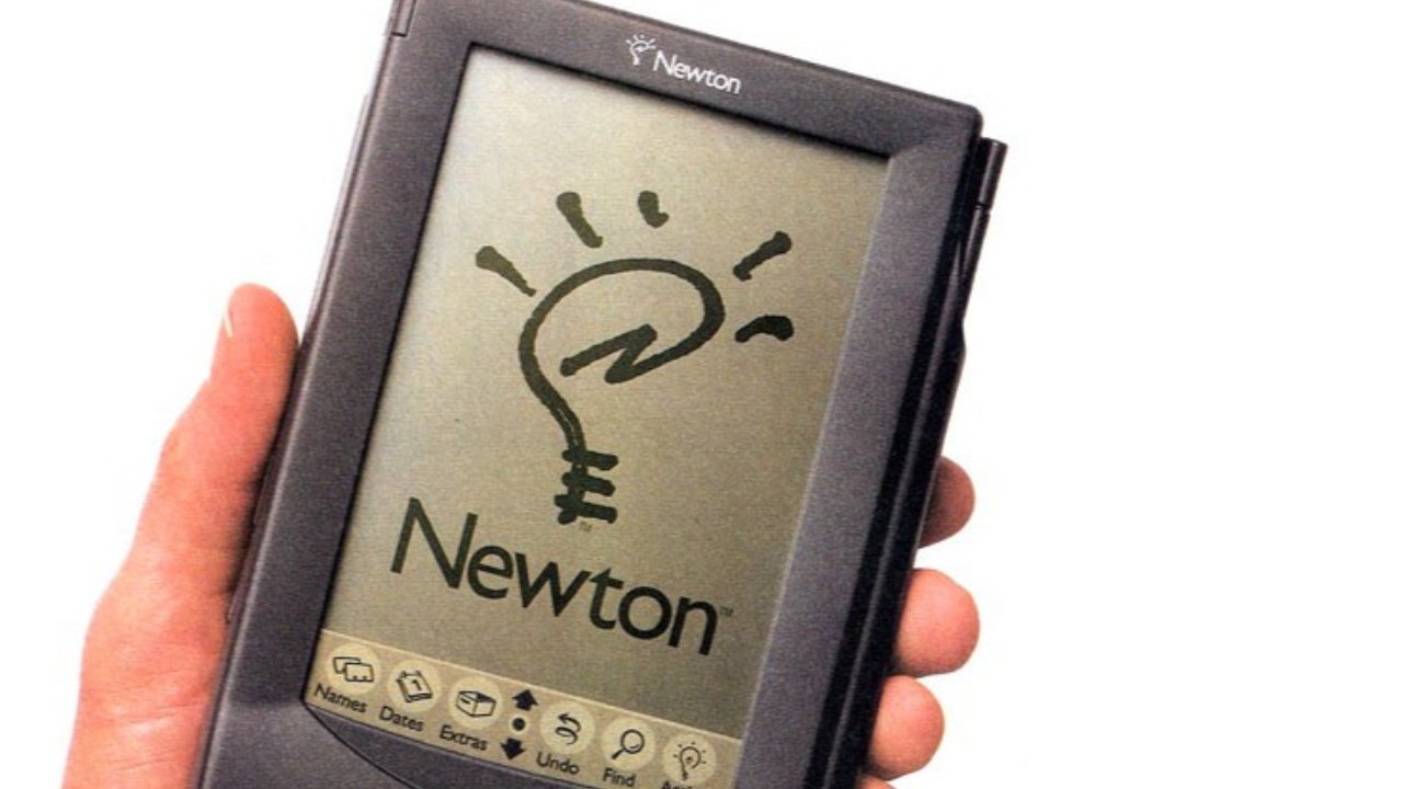 Apple's Newton MessagePad ran on an ARM-designed processor