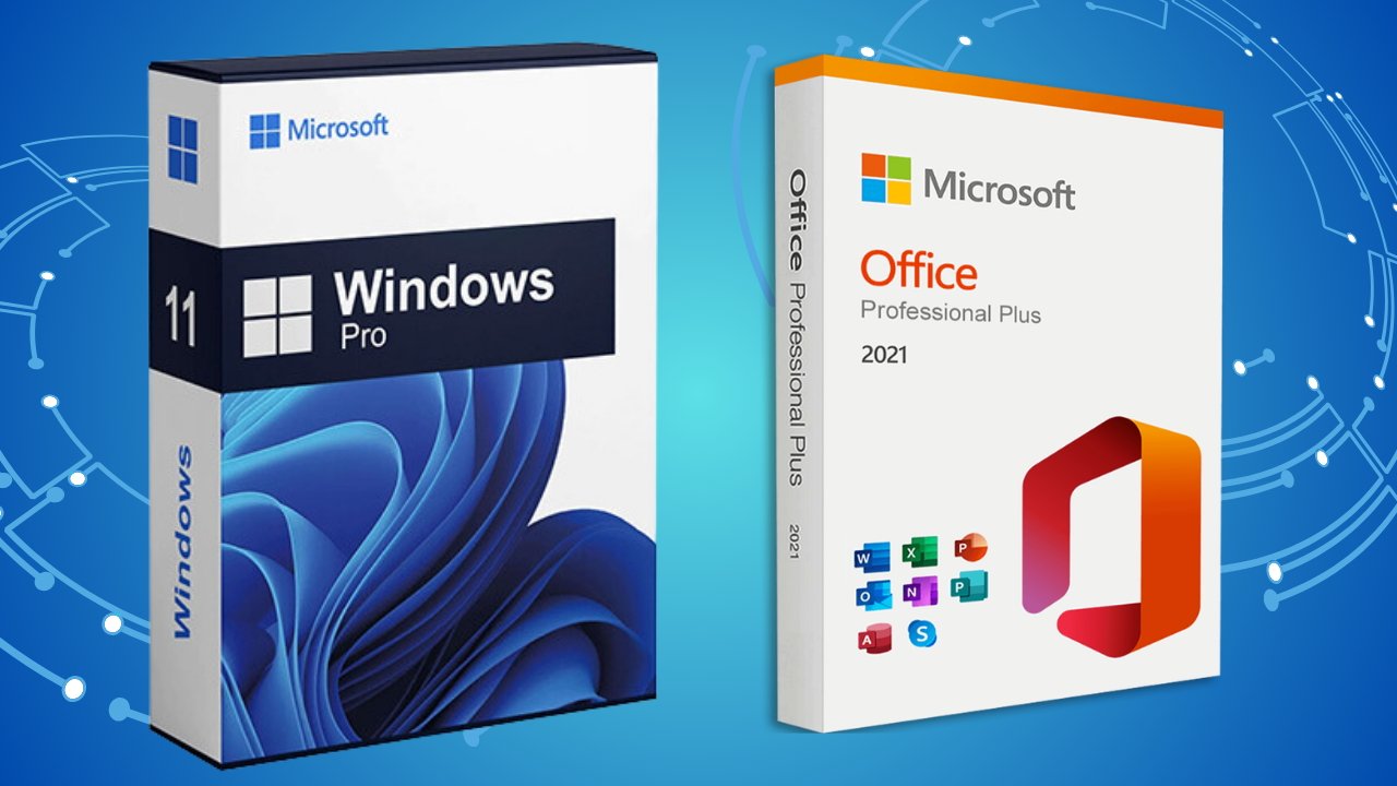 Buy Windows 11 Pro, Office 2021 Pro Plus package 