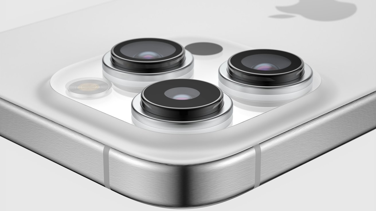 iPhone 15 Pro camera render