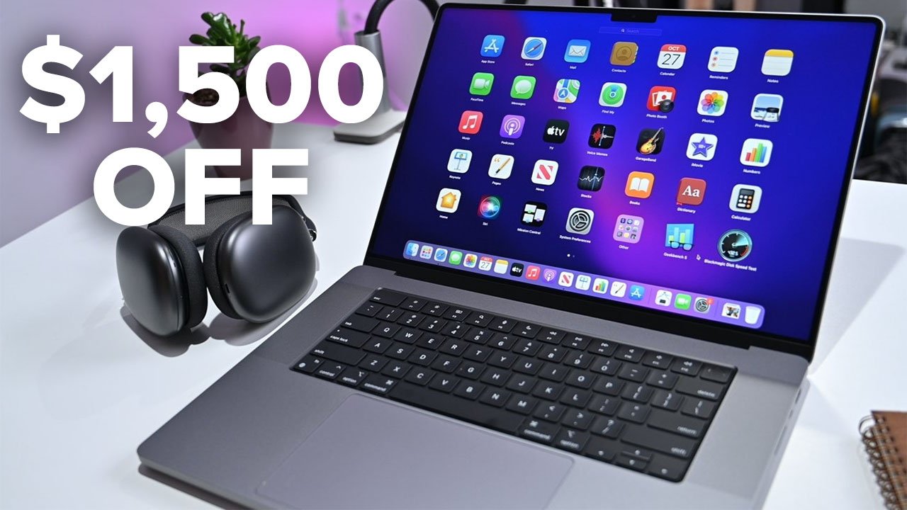 Save 00 on a Loaded M1 Max MacBook Pro Today Only