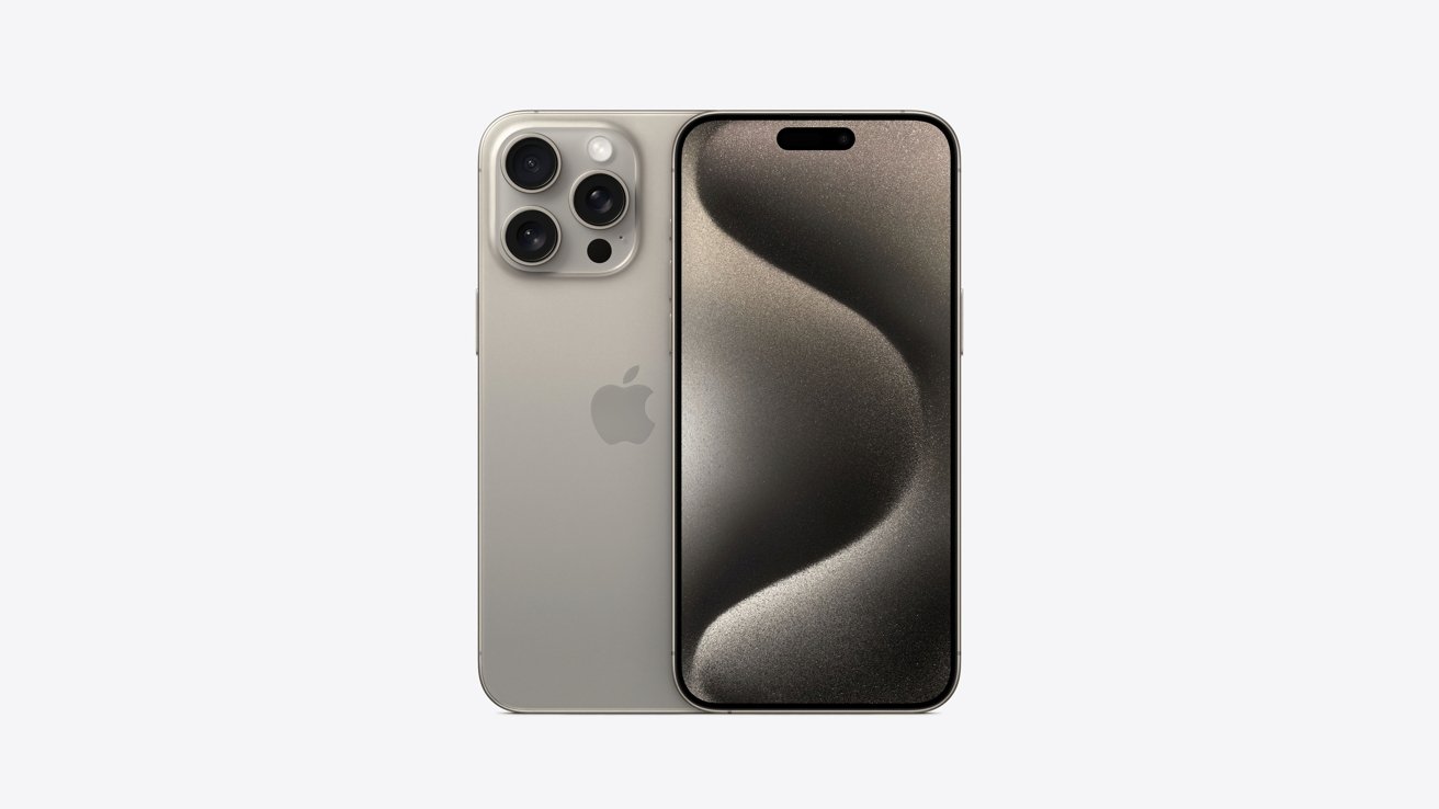 The smaller body means there's even less of a bezel for the iPhone 15 Pro Max