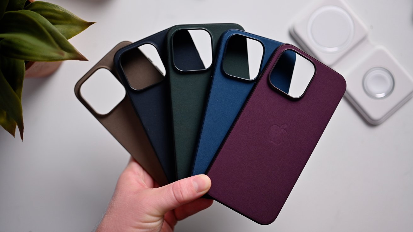 Apple's FineWoven iPhone 15 cases - hands on