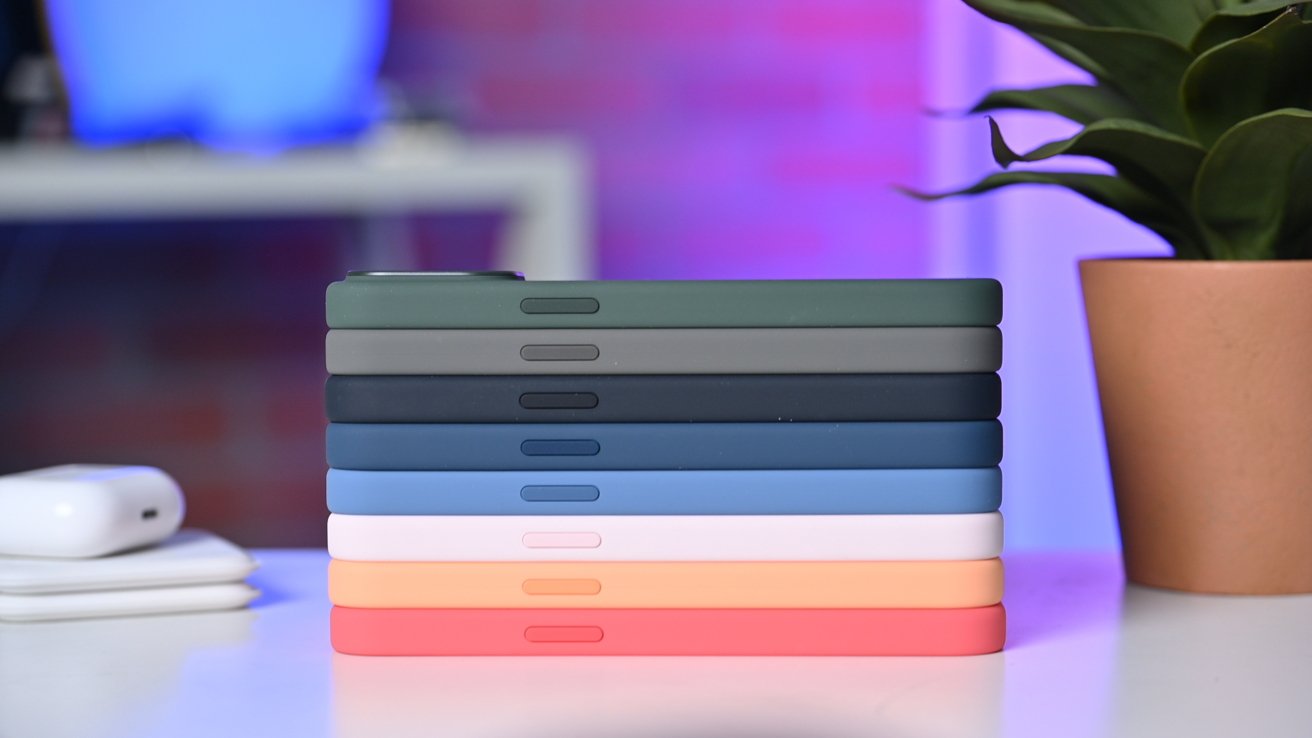 The all-new silicone Cases for iPhone 15