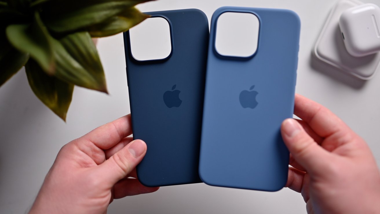 Storm Blue and Winter Blue cases